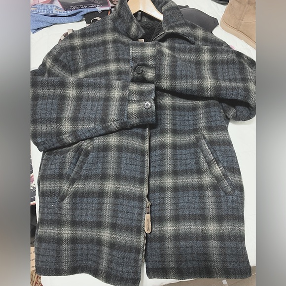 Woolrich Men’s Size Medium Wool Jacket - Picture 8 of 11